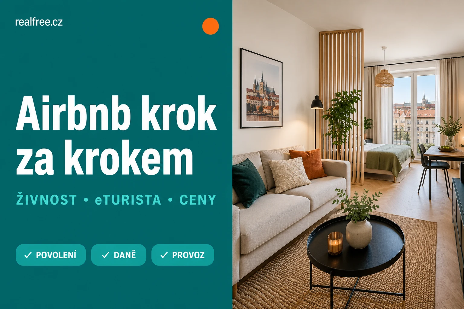 Airbnb a krátkodobý pronájem 2026 — návod krok za krokem