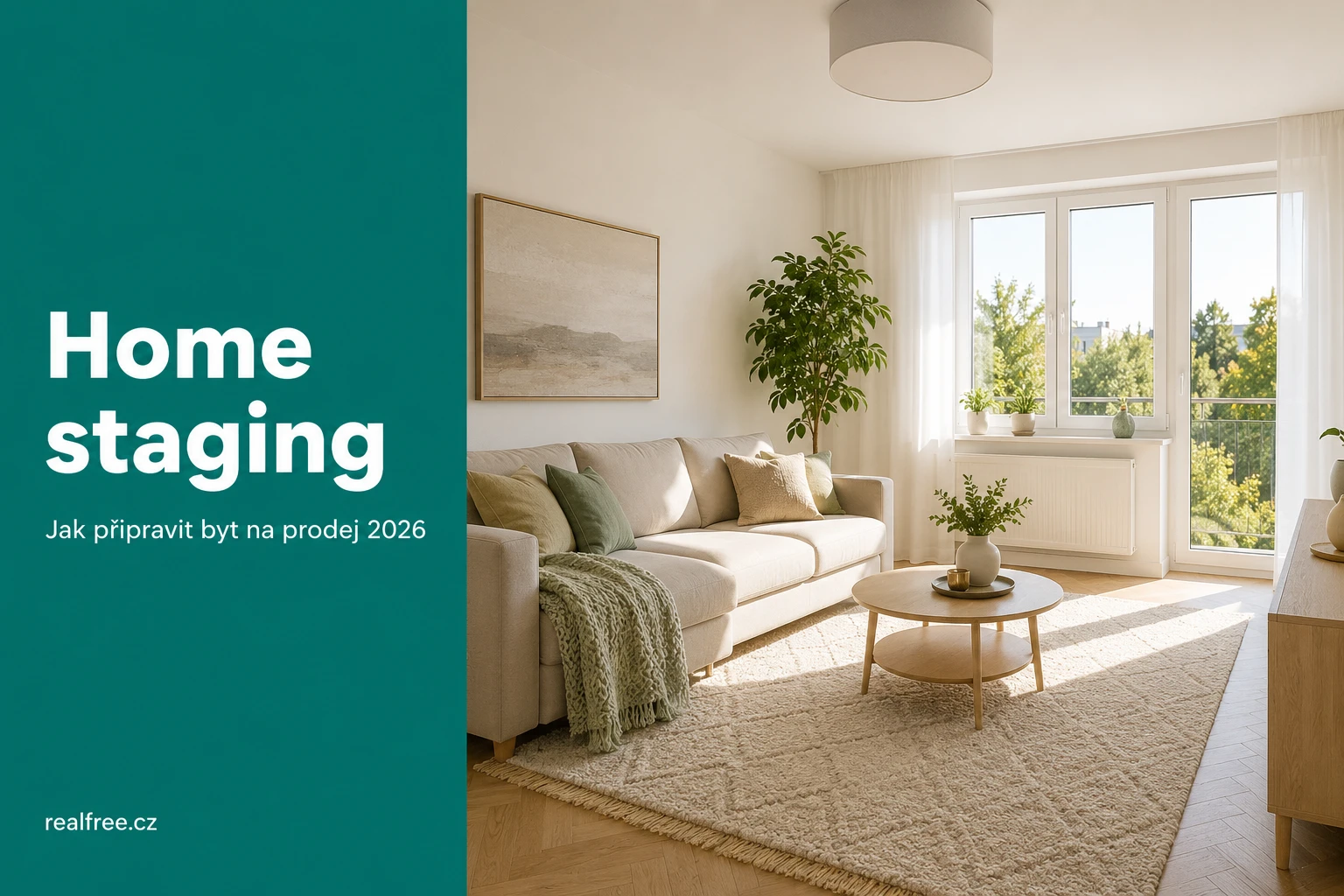 Home staging 2026 — jak připravit byt na prodej