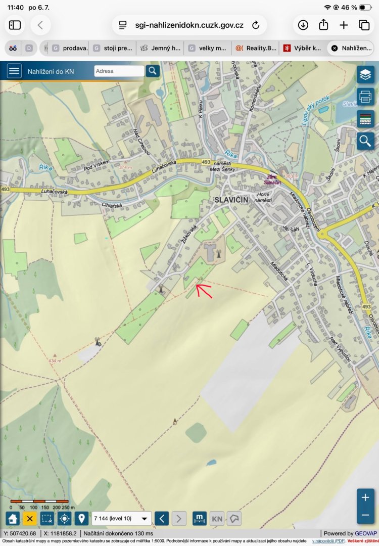 Prodej stavebního pozemku se zahradou-Slavičín — foto 2