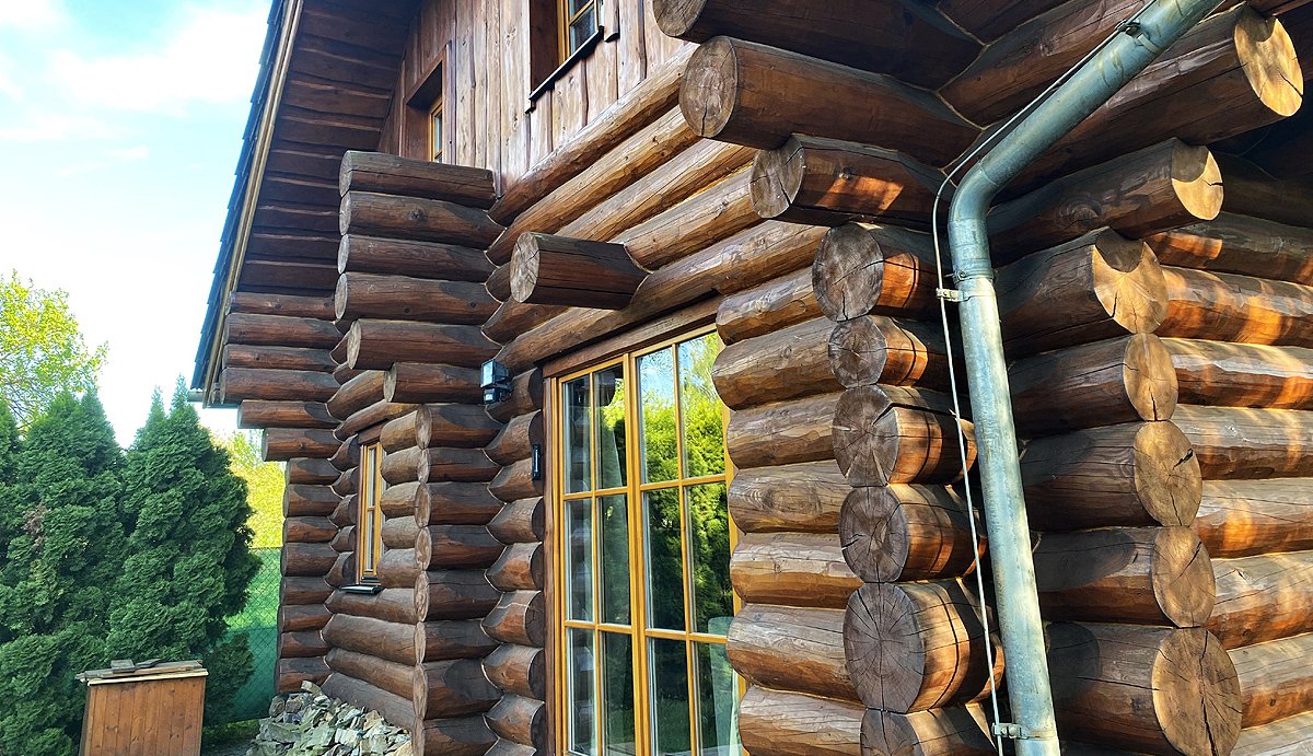 Prodej kanadského srubu 108 m2, pozemek 1133 m2, Bystřice pod Hostýnem — foto 1