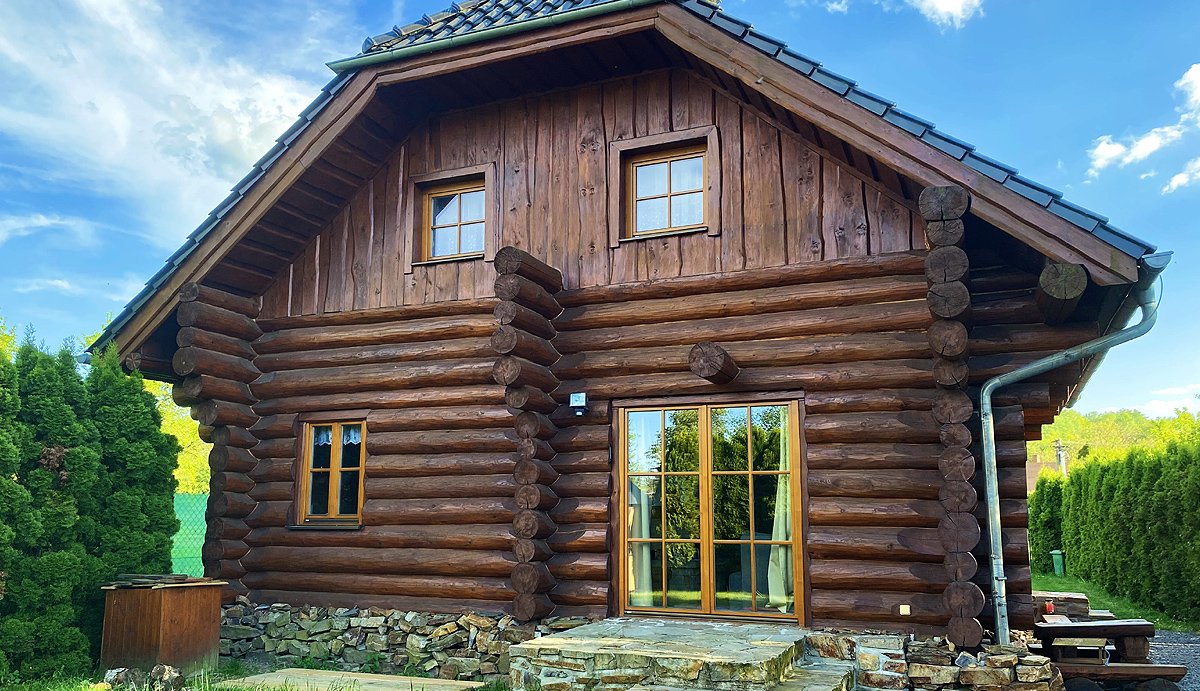Prodej kanadského srubu 108 m2, pozemek 1133 m2, Bystřice pod Hostýnem — foto 3