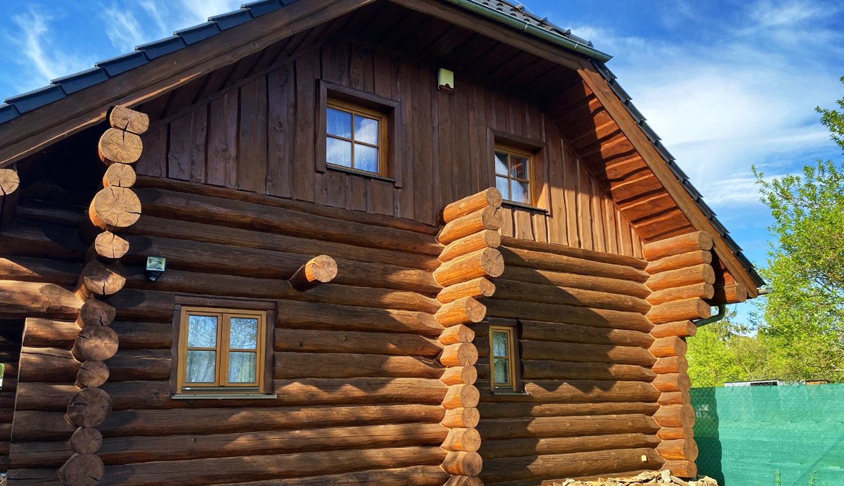 Prodej kanadského srubu 108 m2, pozemek 1133 m2, Bystřice pod Hostýnem — foto 4