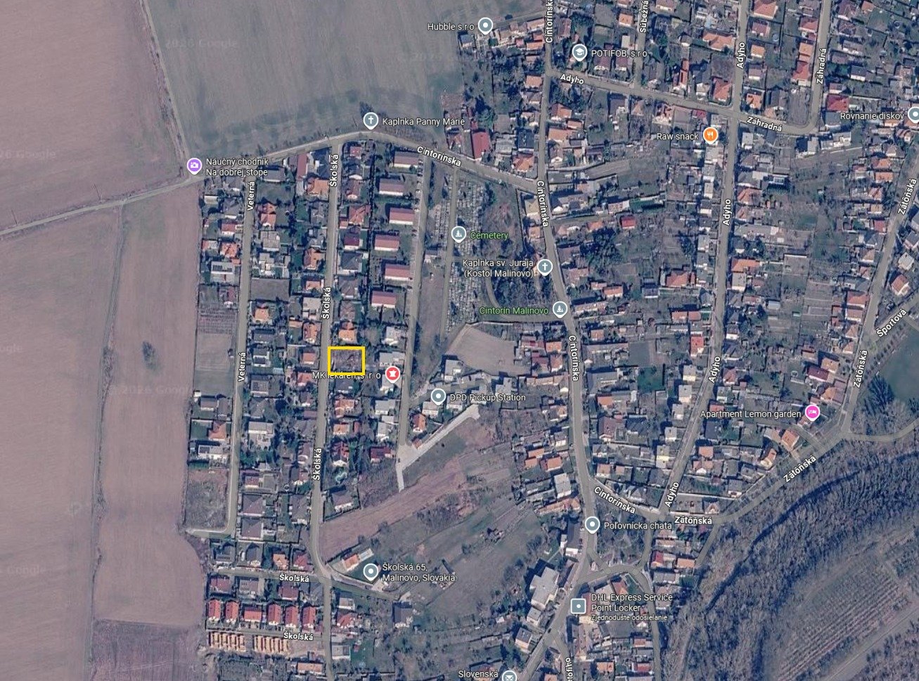 Stavebný pozemok 652 m² Malinovo — foto 1