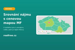 Novinka: pri prenájmoch bytov v Česku vidíte porovnanie s cenovou mapou