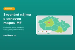 Novinka: pri prenájmoch bytov v Česku vidíte porovnanie s cenovou mapou
