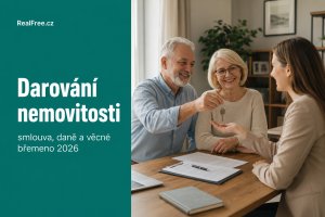Darovanie nehnuteľnosti 2026: zmluva, dane a vecné bremeno doživotného užívania