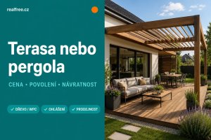 Terasa alebo pergola 2026: cena, návratnosť a kedy stačí ohlásenie