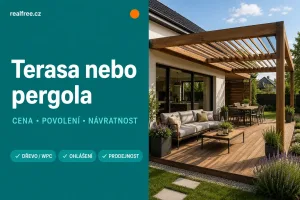 Terasa alebo pergola 2026: cena, návratnosť a kedy stačí ohlásenie