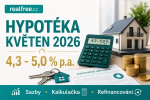 Hypotéka v máji 2026: Aktuálne sadzby, kalkulačka, čo očakávať — Slovensko