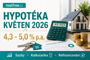 Hypotéka v máji 2026: Aktuálne sadzby, kalkulačka, čo očakávať — Slovensko