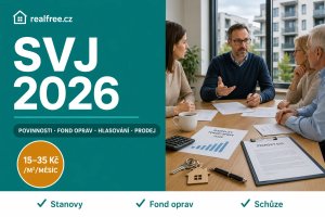 SVJ 2026: kompletní průvodce pro vlastníky — povinnosti, fond oprav, hlasování, prodej bytu