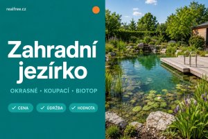 Záhradné jazierko 2026: cena, údržba a pridaná hodnota nehnuteľnosti