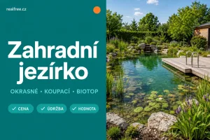 Záhradné jazierko 2026: cena, údržba a pridaná hodnota nehnuteľnosti
