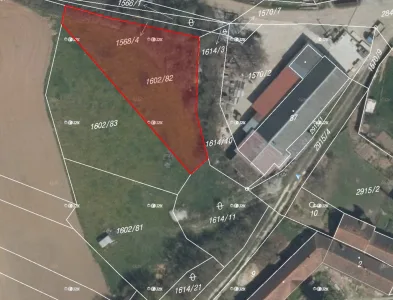 Prodej stavebního pozemku 1164 m² Ledce u Plzně