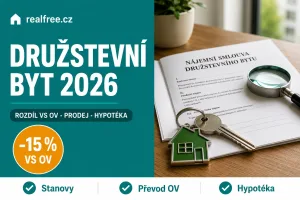 Družstevný byt 2026: rozdiel oproti osobnému vlastníctvu, predaj a prevod
