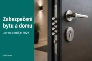 Zabezpečenie bytu a domu 2026: ako na zlodejov (nielen) cez dovolenku