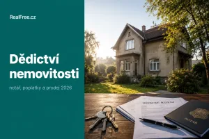 Dedičstvo nehnuteľnosti 2026: notár, poplatky a predaj zdedenej nehnuteľnosti