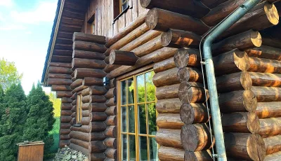 Prodej kanadského srubu 108 m2, pozemek 1133 m2, Bystřice pod Hostýnem