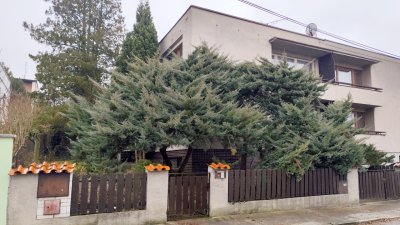 Rodinný dům (polovina dvojdomu) 5+kk se zahradou v klidné části Rudolfova u Českých Budějovic