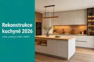 Rekonštrukcia kuchyne 2026: cena, postup a na mieru vs zostava